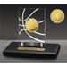Highland Mint Toronto Raptors 2019 NBA Finals Champions Gold Coin Acrylic Desk Top Display