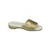 Women's Dormie Mule by Daniel Green in Gold (Size 8 1/2 M)