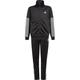 adidas Kinder 3-Streifen Team Trainingsanzug, Größe 164 in Schwarz/Weiß