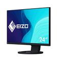 EIZO FlexScan EV2480-BK 60,5 cm (23,8 Zoll) Monitor (HDMI, USB 3.1 Hub, USB 3.1 Typ C, DisplayPort, 5 ms Reaktionszeit, Auflösung 1920 x 1080) schwarz