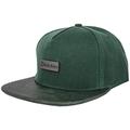 Blackskies Vanguard Snapback Hat | Men Women Premium Baseball Cap Dad 5-Panel Strapback Hip Hop Urban Leather - Green