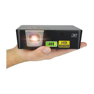 AAXA Technologies P6X 1100-Lumen WXGA Portable DLP Projector HP-P6X-01