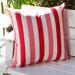 Breakwater Bay Arredondo Outdoor Throw Pillow Polyester/Polyfill/Acrylic in Pink | 20 H x 20 W x 5 D in | Wayfair 67FF643A8ACB4170AA4E06F4DB0350E5