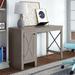 Three Posts™ Teen Abbate Desk Wood in Gray | 30 H x 47.25 W x 19.75 D in | Wayfair FAED6870BB524F1B8BA610E0C665797C