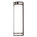 AFX Lighting Elston 23 Inch Tall LED Outdoor Wall Light - ELTW0724LAJD1BK