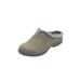 Extra Wide Width Women's The Estelle Slip On Mule by Comfortview in Slate Grey (Size 8 1/2 WW)