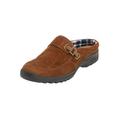 Wide Width Women's The Joy Slip On Mule by Comfortview in Cognac (Size 11 W)