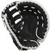 Rawlings Shut Out 13" Single Post Double Bar Web Fastpitch Softball Glove - Right Hand Throw Black