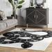 Black/White 60 x 0.31 in Area Rug - Thomas Paul Area Rug, Synthetic | 60 W x 0.31 D in | Wayfair BDTP04A-508