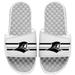 Men's ISlide White Providence Friars Varsity Stripes Slide Sandals