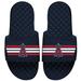 Men's ISlide Navy Los Angeles Angels Varsity Stripes Slide Sandals