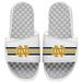 Men's ISlide White Notre Dame Fighting Irish Varsity Stripes Slide Sandals
