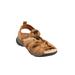 Women's The Trek Sandal by Comfortview in Tan (Size 7 1/2 M)