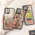 Étui à fleurs pour OPPO Realme ightMaster Edition coque rigide A54 A53 A74 A94 A55 A5 A9