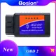 Scanner petCan-Bus OBD2 compatible Bluetooth ELM 327 OBD II prend en charge Android IOS système