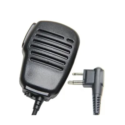 Microphone PTT à haut-parleur à distance initié à la pluie radio Motorola à 2 broches CP040