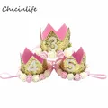 Chicinlife – bandeau couronne pour bébé fille et garçon de 1 2 3 4 5 6 7 8 9 ans décoration