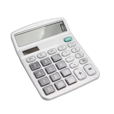 Calculatrice de bureau à 12 chiffres avec gros boutons outil de comptabilité entreprise