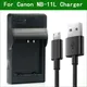 NB-11L NB-11LH Chargeur de Batterie pour Appareil Photo Numérique Pour Canon IXUS 127 132 135 140