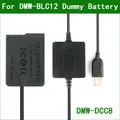 5V USB À DMW-BLC12 Batterie Factice DMW-DCC8 Banque De Puissance USB Câble pour Panasonic DMC G5 G6