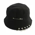 XaYbZc-Bagues en fer solide pour hommes et femmes chapeau de personnalité E27 casquette de pêcheur