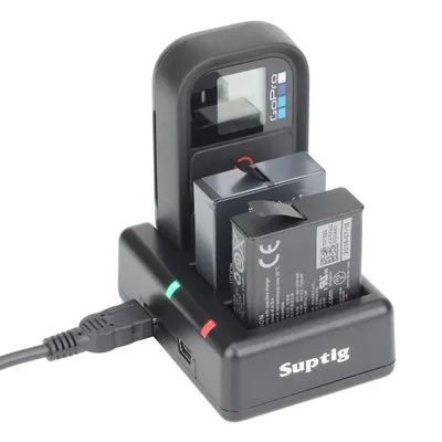 Chargeur de batterie pour GoPro Hero télécommande WiFi 3 voies USB 3 emplacements 8 7 6 5