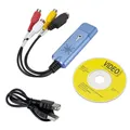 H1111Z-Adaptateur de capture audio et vidéo USB 2.0 VHS DVD DVR TV convertisseur de carte