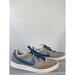 Nike Shoes | Men's Nike Sz 8 Sneaker Blue Tan Lace Logo Vent | Color: Gray | Size: 8