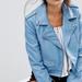 Zara Jackets & Coats | Awesome Super Chic Zara Blue Jacket | Color: Blue | Size: Xs