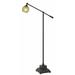 Canora Grey Fulgham 62" Task Floor Lamp Glass/Metal in Black | 62 H x 10 W x 32 D in | Wayfair 20F0554ADF854247B9A442AC3A005B85