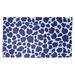 White 36 x 24 x 0.2 in Area Rug - East Urban Home Animal Print/Blue Area Rug Polyester | 36 H x 24 W x 0.2 D in | Wayfair