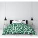 East Urban Home Leopard Print Single Duvet Cover Microfiber in Green/Gray | Twin XL Duvet Cover | Wayfair A02F91BC2D404E509A9D10D0DBECD74D