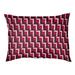 East Urban Home Ellon Designer Rectangle Cat Bed Fleece, Polyester in Red | 5 H x 29.5 W x 19.5 D in | Wayfair 5E4154B2DDB8443ABE3824222431E8AC