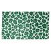 White 60 x 36 x 0.2 in Area Rug - East Urban Home Philadelphia Animal Print/Green Area Rug Polyester | 60 H x 36 W x 0.2 D in | Wayfair