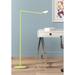 Koncept Splitty Matte Green Leaf Modern LED Floor Lamp with USB Port