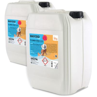 Höfer Chemie Gmbh - 2x 20 kg bayzid® pH Minus flüssig 14,9%