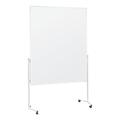 Moderationswand Karton 120/150 cm grau, Magnetoplan, 198 cm