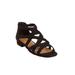 Women's The Lana Sandal by Comfortview in Black (Size 7 M)