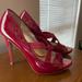 Jessica Simpson Shoes | Jessica Simpson 7.5 Red Heels | Color: Red | Size: 7.5