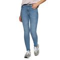 Dr. Denim Lexy Mid Waist Super Skinny Womens Jeans X Large Westcoast Sky Blue