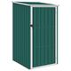 Tidyard Garden Shed Green 87x98x159 cm Galvanised Steel Outdoor Garden Storage Shed