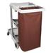 Hospitality 1 Source Replacement Housekeeping Cart Bag Plastic in Brown | 11 H x 17 W x 36 D in | Wayfair RHCBG36BR