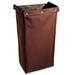 Hospitality 1 Source Foldover Cart Bag Cloth in Brown | 30 H x 18 W x 10 D in | Wayfair HCBFO30BR