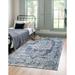 White 108 x 0.25 in Indoor Area Rug - August Grove® Boylan Oriental Blue/Ivory Area Rug Polypropylene | 108 W x 0.25 D in | Wayfair