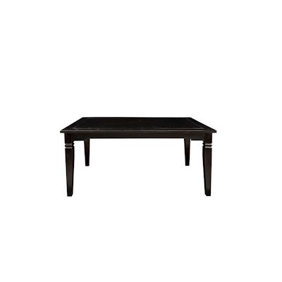 SIT Möbel Tisch 160 x 90 cm | Plattenstärke 25 mm | Akazie massiv antikfinish | B 160 x T 90 x H 77 cm | 09516-30 | Seri
