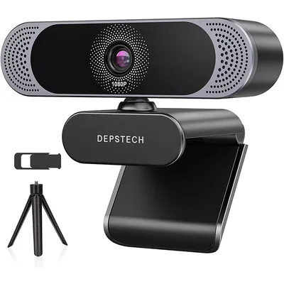 Webcam Plug and Play 4K HD 8MP / 1080P 2MP caméra USB avec Microphone trépied de protection de