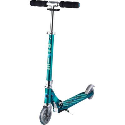 MICRO Kinder Scooter/Kickboard sprite petrol - Streifen, Größe - in Blau