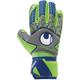 UHLSPORT Equipment - Torwarthandschuhe Tensiongreen AG HN TW-Handschuh, Größe 11 in dark grau/fluo grün/marin