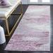 Gray/Indigo 72 x 30 x 0.38 in Indoor Area Rug - 17 Stories Coleraine Abstract Gray/Purple Area Rug | 72 H x 30 W x 0.38 D in | Wayfair