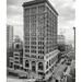 Ebern Designs Continental Building, Historic Baltimore - Wrapped Canvas Photograph Print Canvas, in Black/White | 24 H x 20 W x 1.5 D in | Wayfair